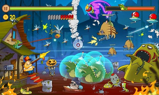 Скриншот из игры Swamp Attack - 30