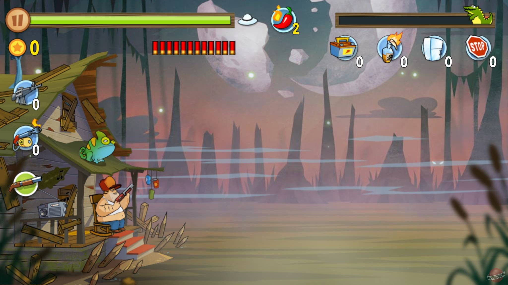 Скриншот из игры Swamp Attack - 4
