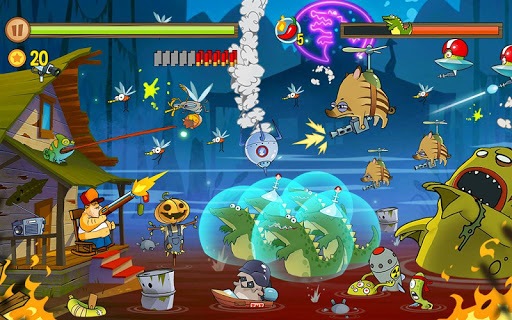 Скриншот из игры Swamp Attack - 32