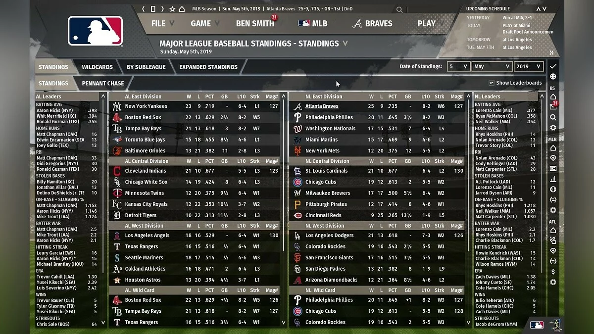 Скриншот из игры Out of the Park Baseball 20 - 29