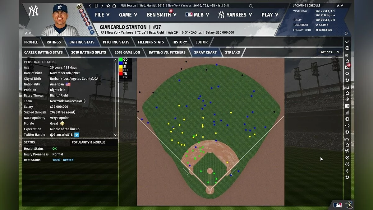 Скриншот из игры Out of the Park Baseball 20 - 32