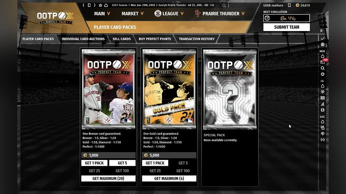 Скриншот из игры Out of the Park Baseball 20 - 36