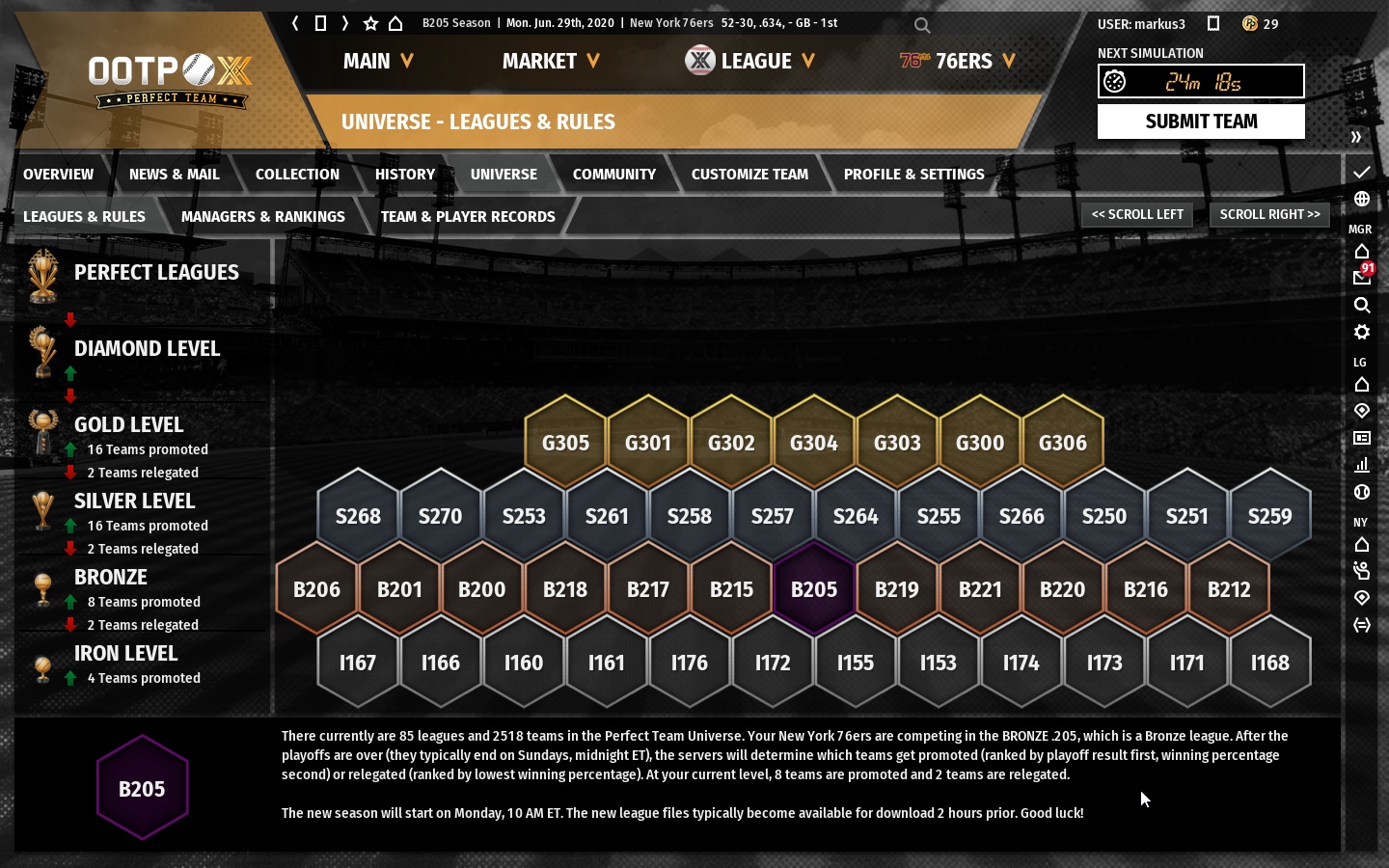 Скриншот из игры Out of the Park Baseball 20 - 1