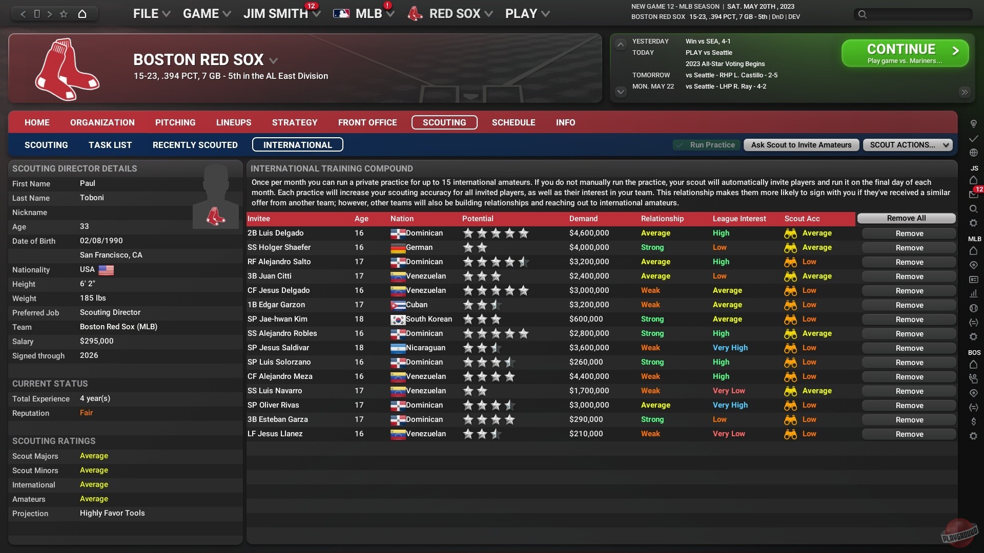 Скриншот из игры Out of the Park Baseball 24 - 14