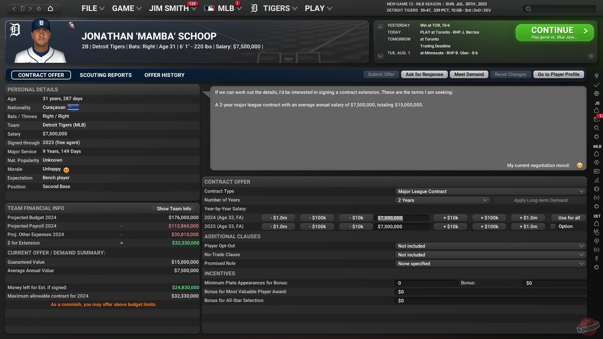 Скриншот из игры Out of the Park Baseball 24 - 3