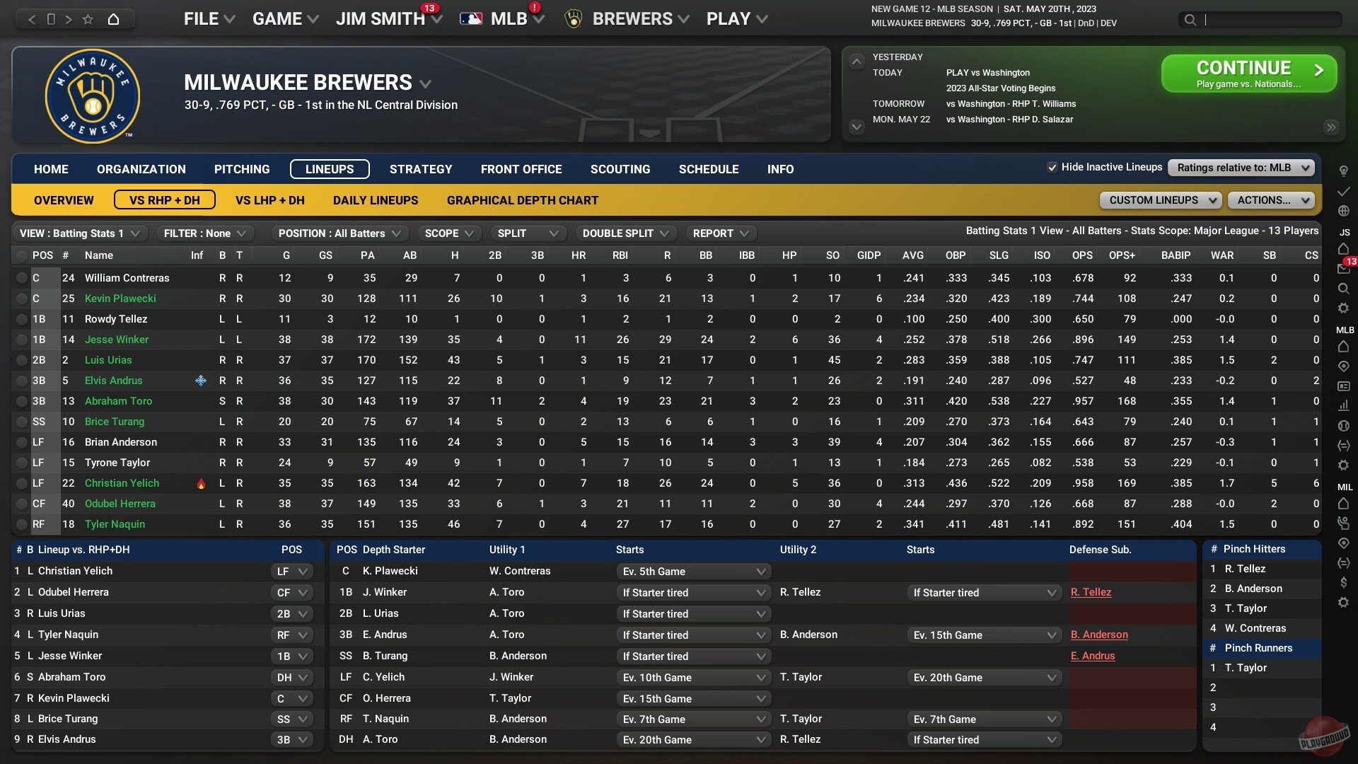 Скриншот из игры Out of the Park Baseball 24 - 17