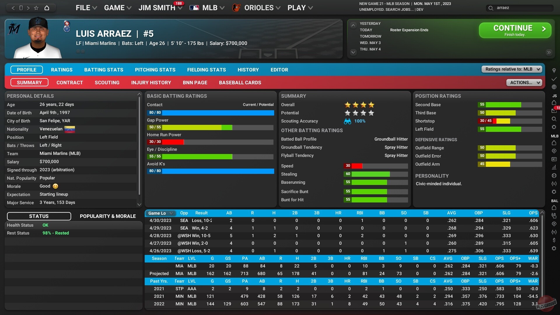 Скриншот из игры Out of the Park Baseball 24 - 6