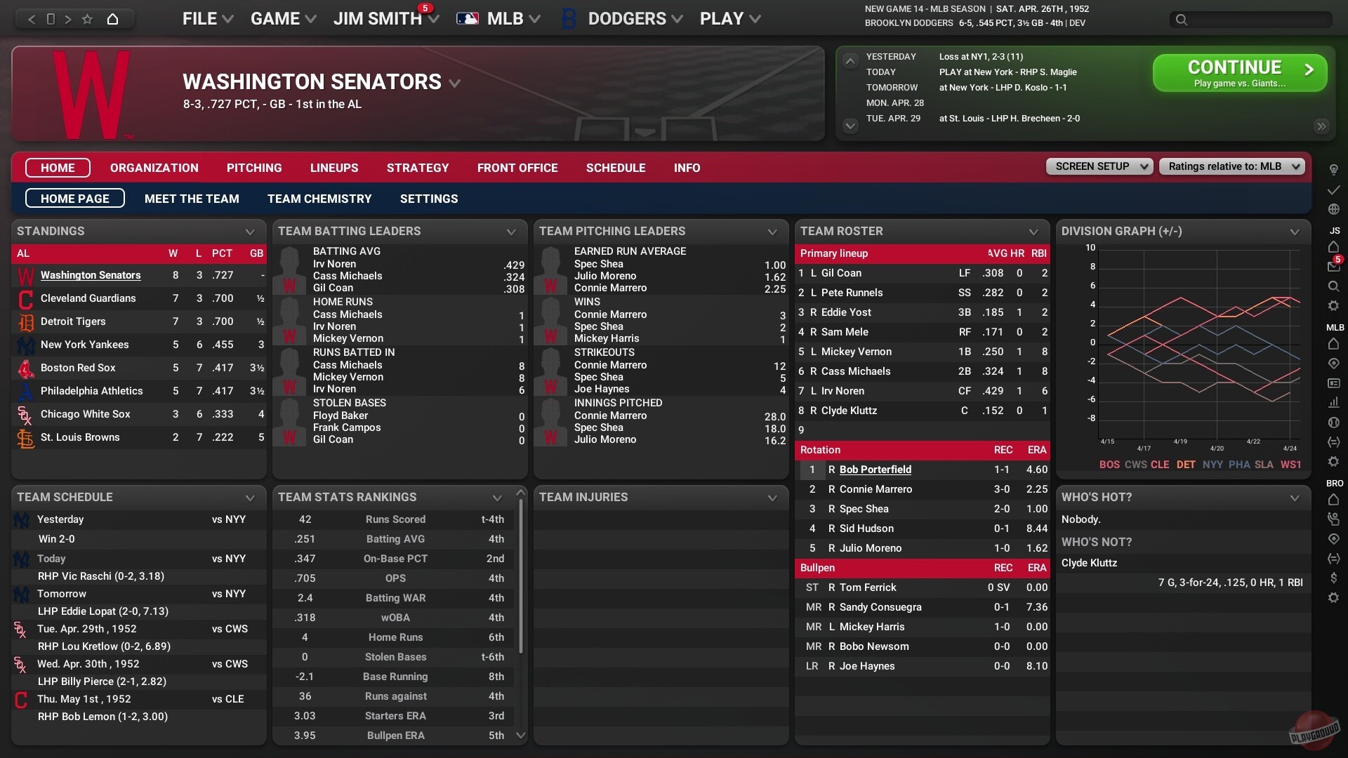 Скриншот из игры Out of the Park Baseball 24 - 5