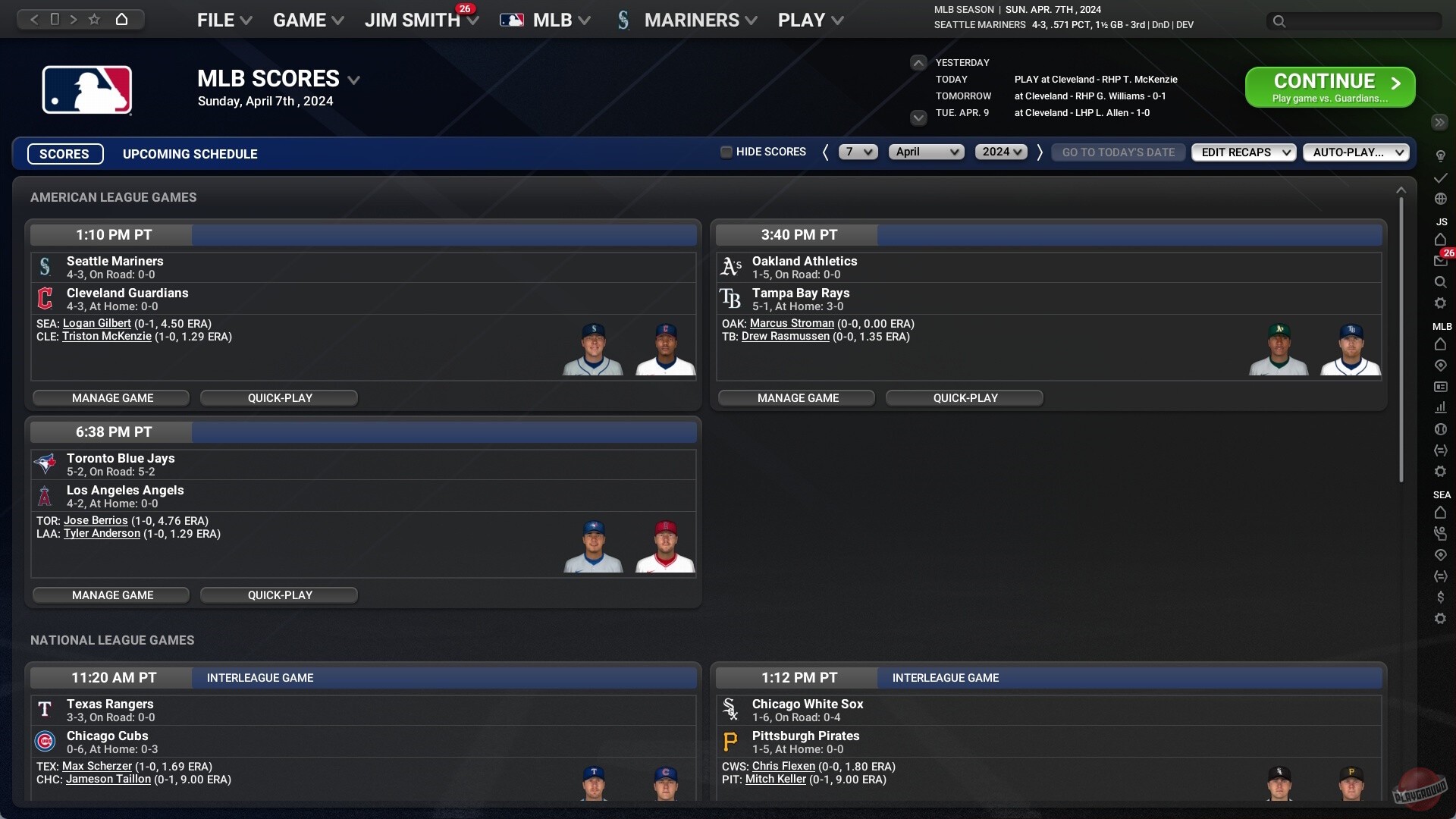 Скриншот из игры Out of the Park Baseball 25 - 11