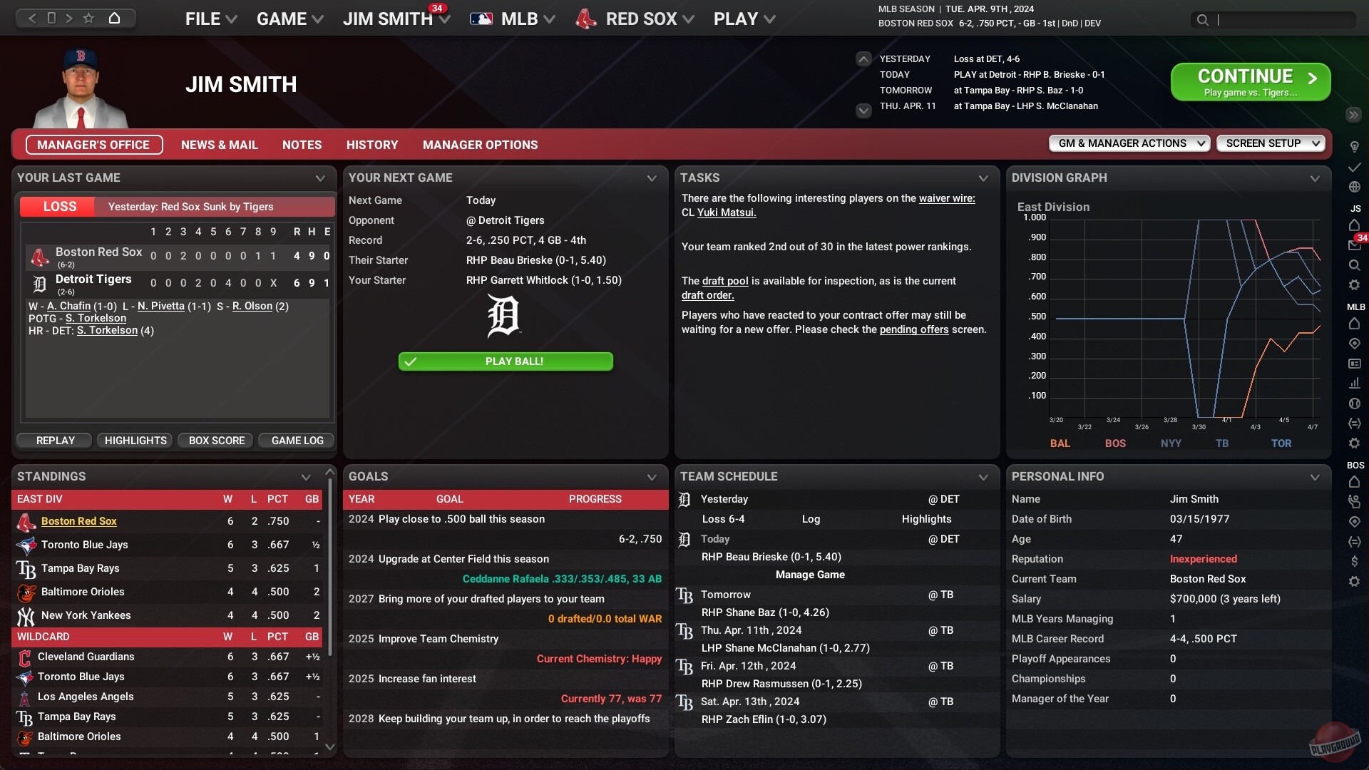 Скриншот из игры Out of the Park Baseball 25 - 5