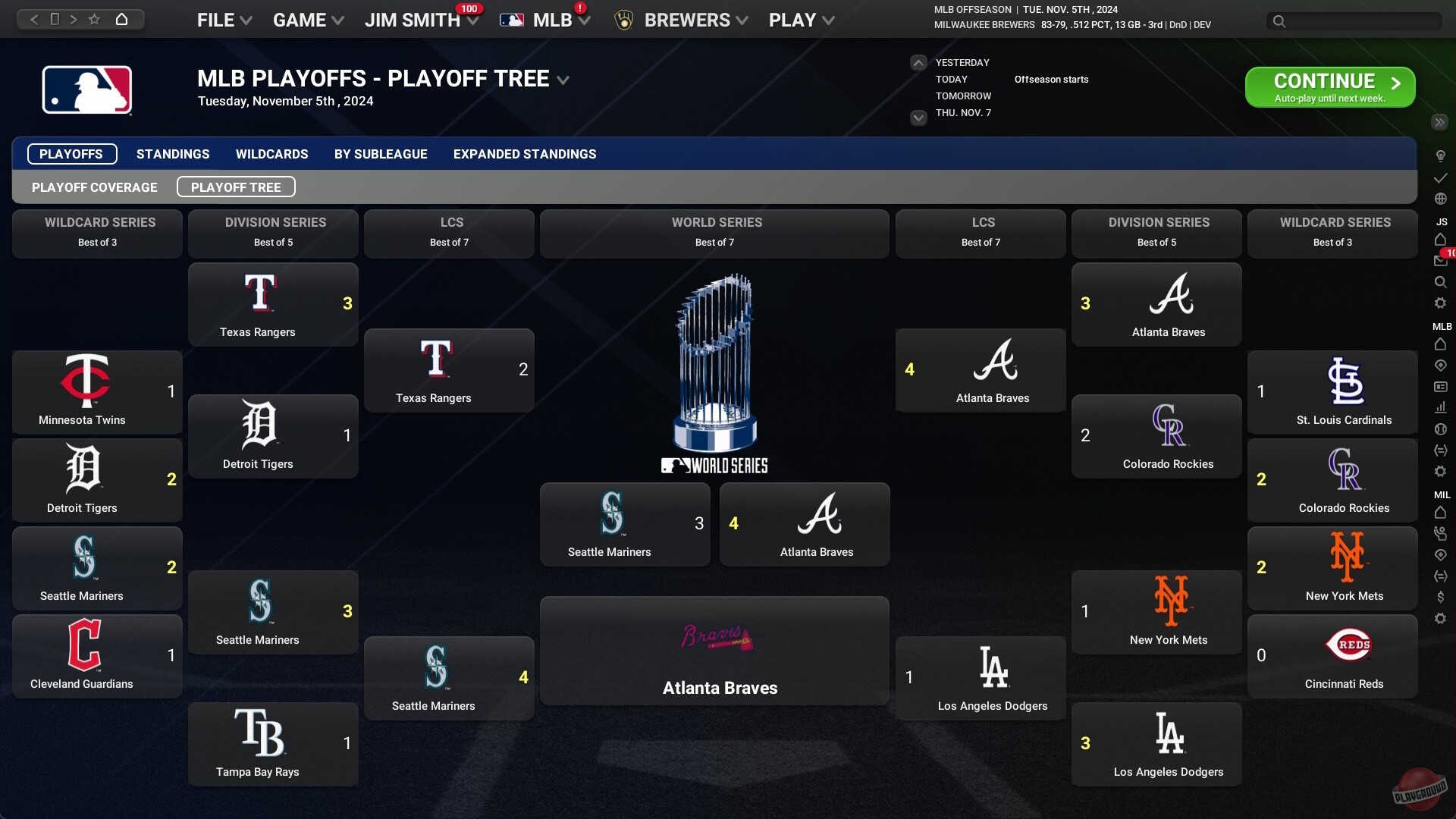 Скриншот из игры Out of the Park Baseball 25 - 20