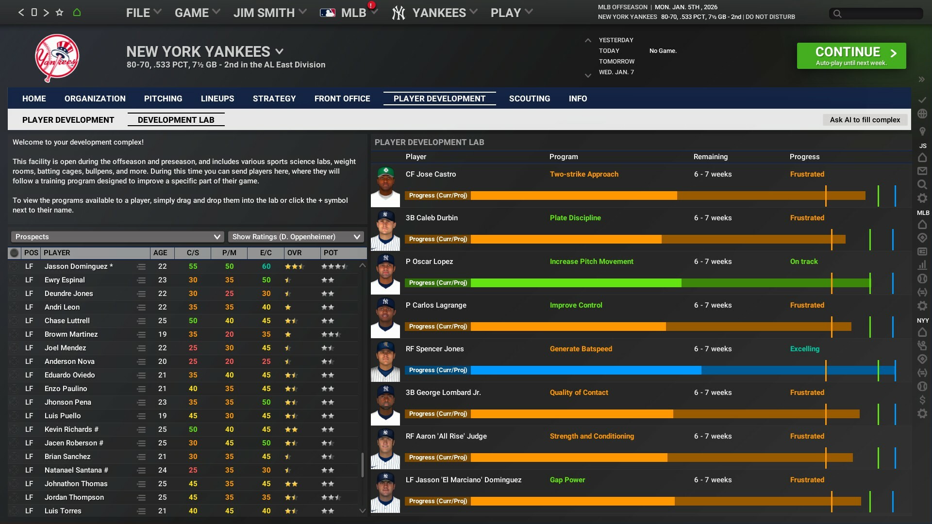 Скриншот из игры Out of the Park Baseball 26 - 13