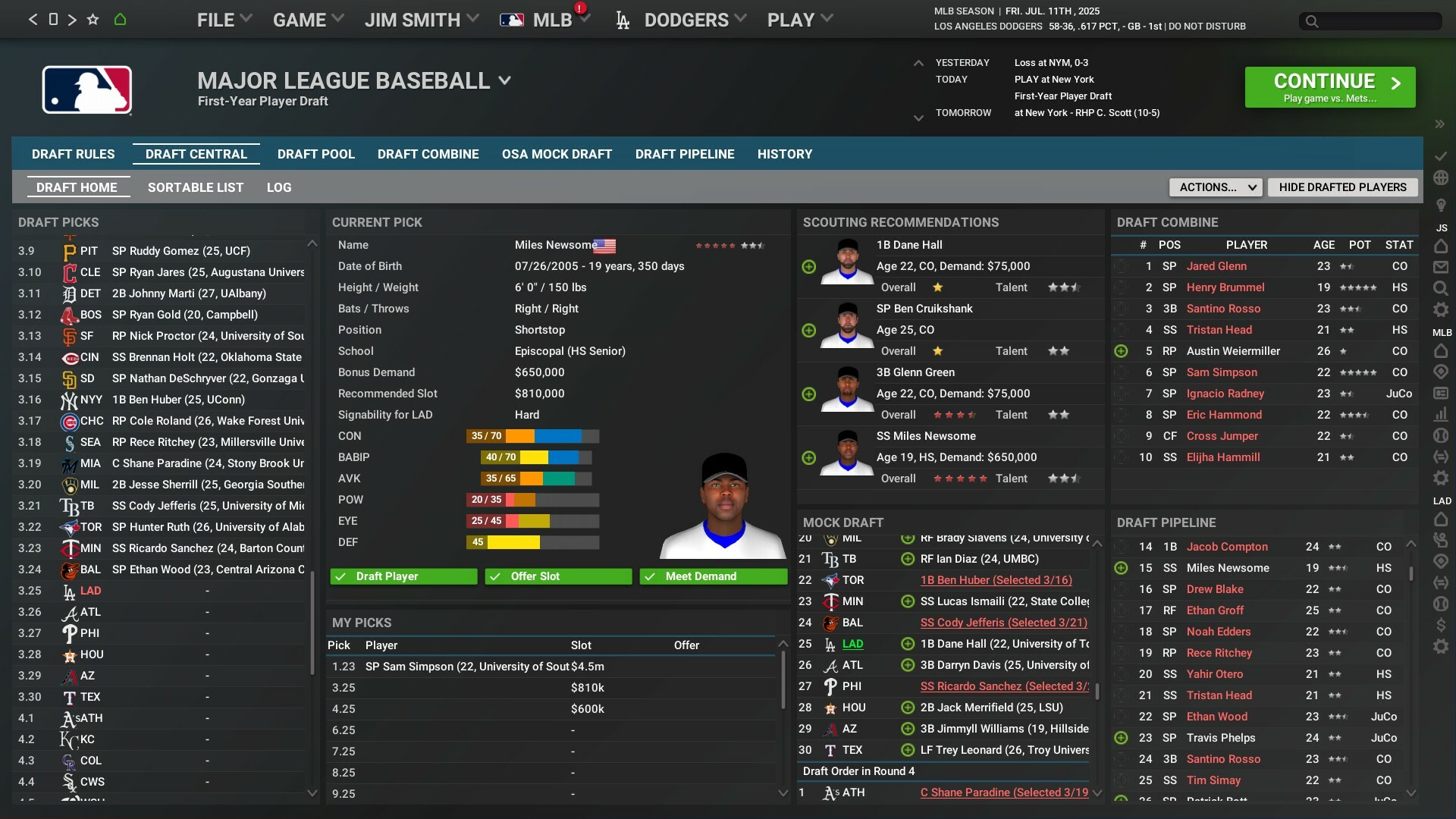 Скриншот из игры Out of the Park Baseball 26 - 22