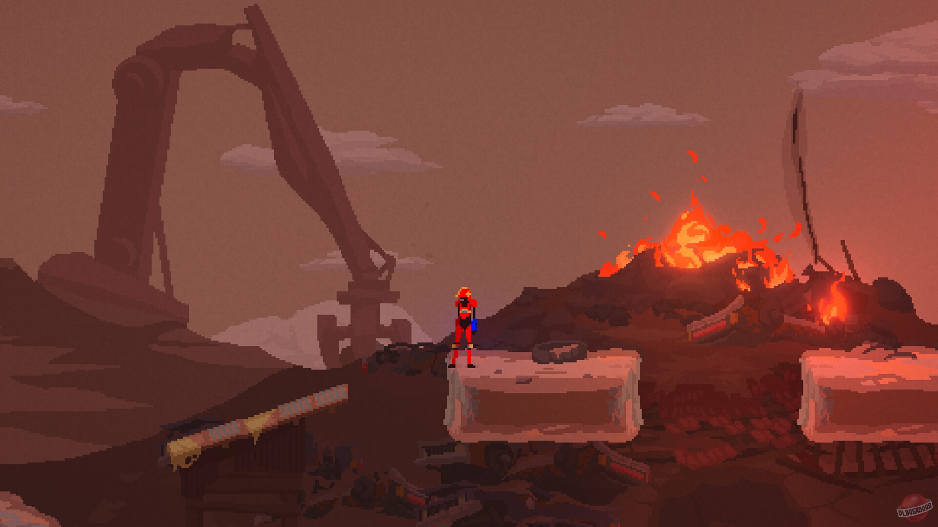 Скриншот из игры Turbo Kid - 3