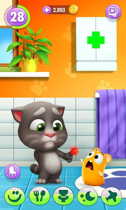 Скриншот из игры Мой Говорящий Том 2 - 7