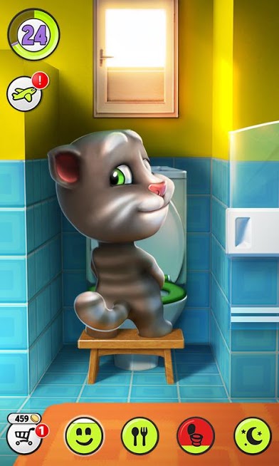 Скриншот из игры Мой Говорящий Том - 1