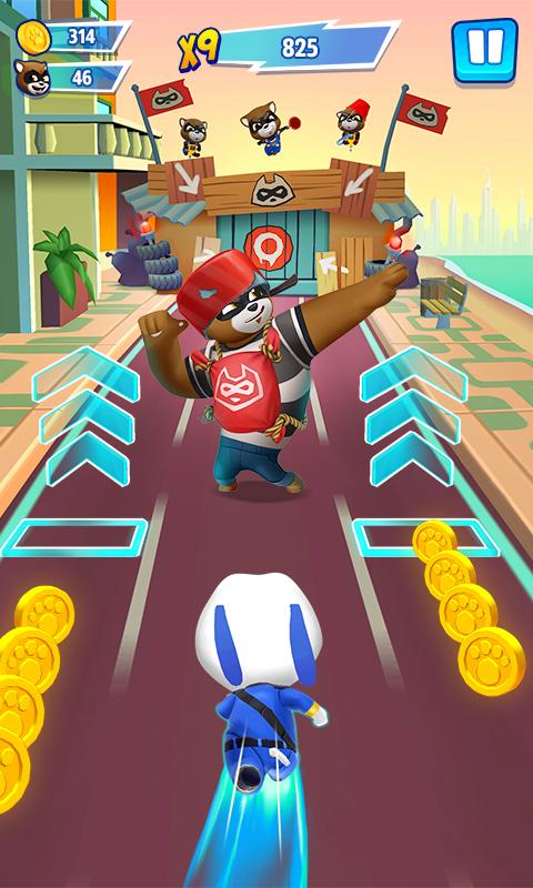 Скриншот из игры Talking Tom: Hero Dash - 2