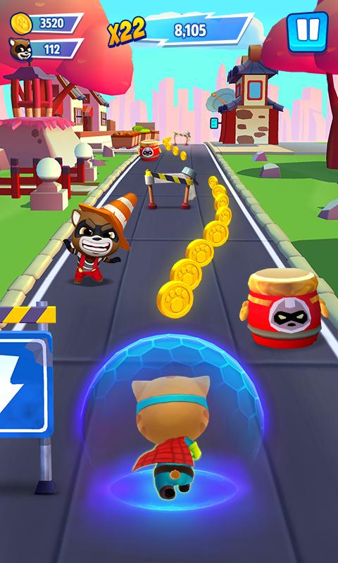 Скриншот из игры Talking Tom: Hero Dash - 4