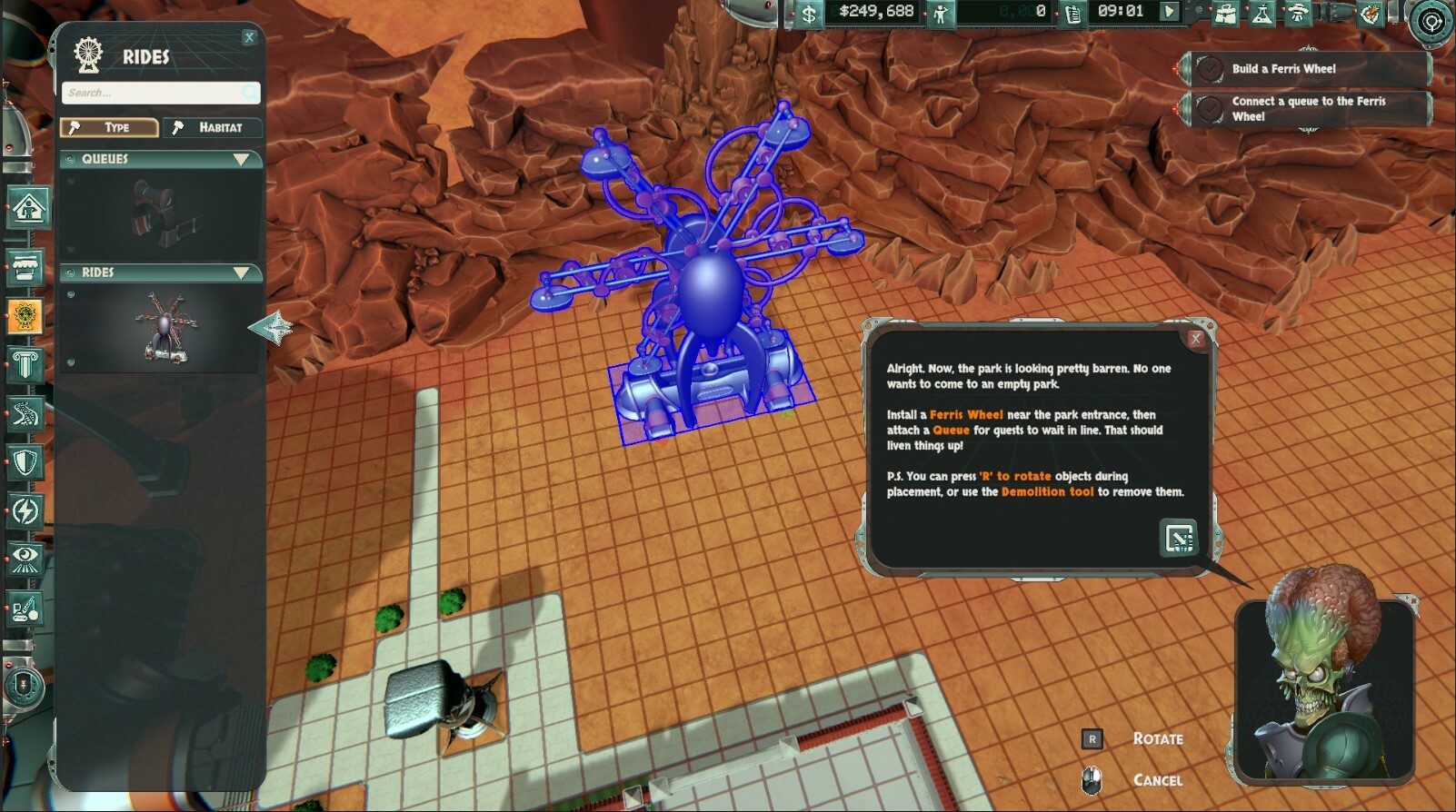 Скриншот из игры Mars Attracts - 9