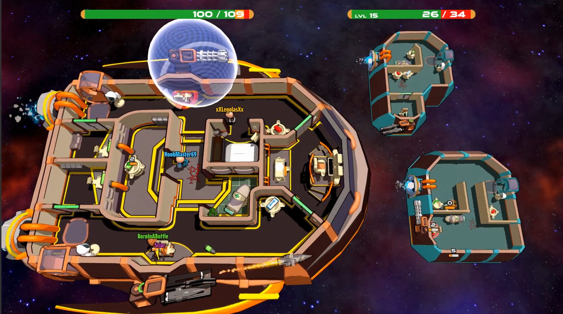 Скриншот из игры This Means Warp - 2