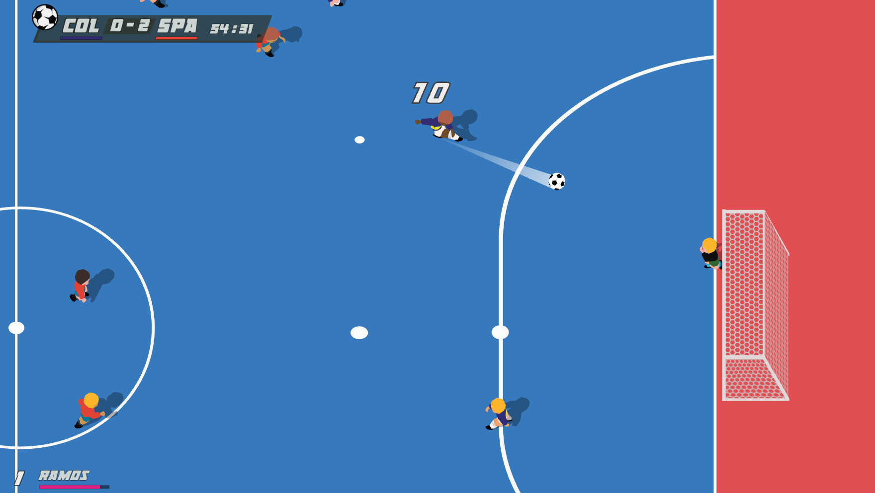 Скриншот из игры Super Arcade Football - 9