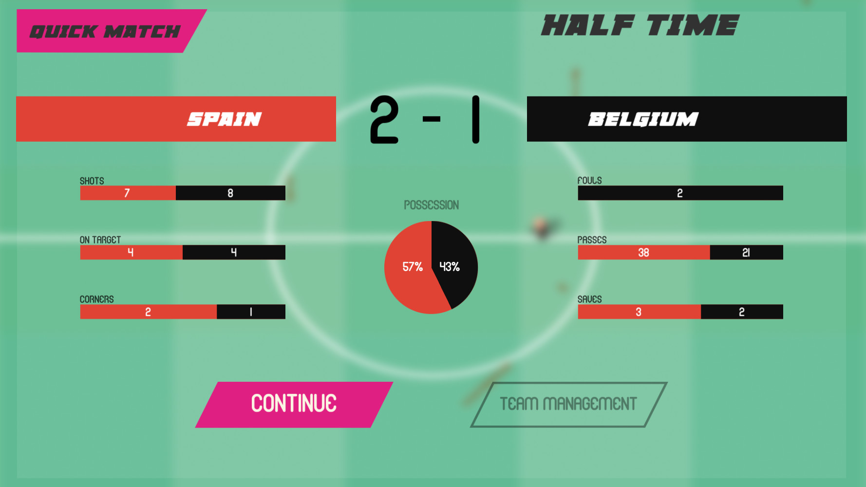 Скриншот из игры Super Arcade Football - 7