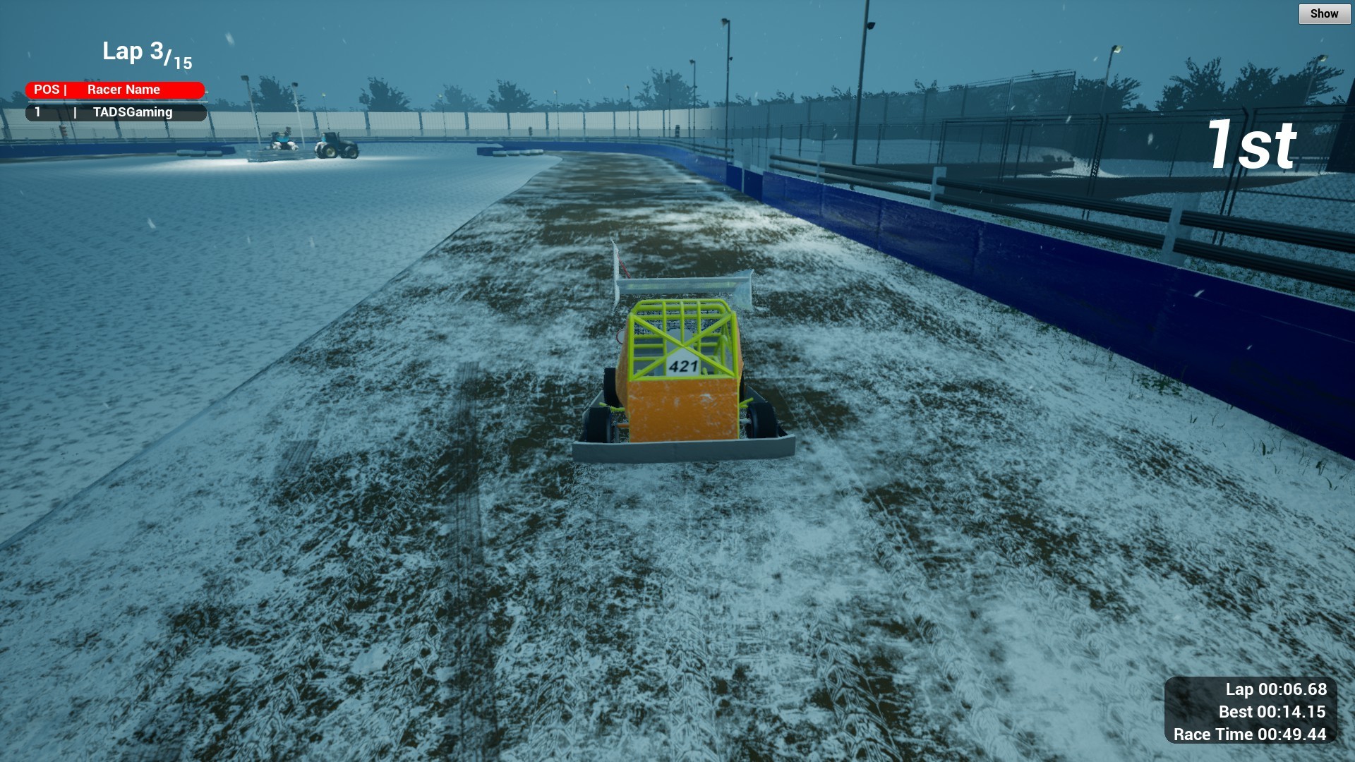 Скриншот из игры Oval Racer Series - Stoxkarts - 2