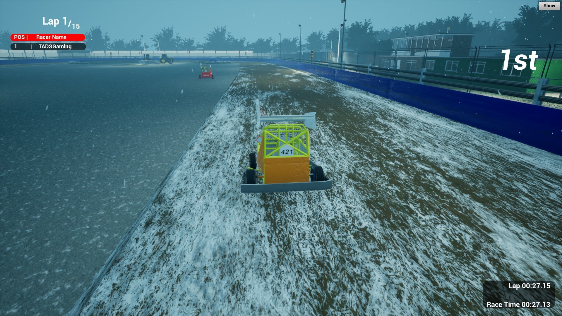 Скриншот из игры Oval Racer Series - Stoxkarts - 13