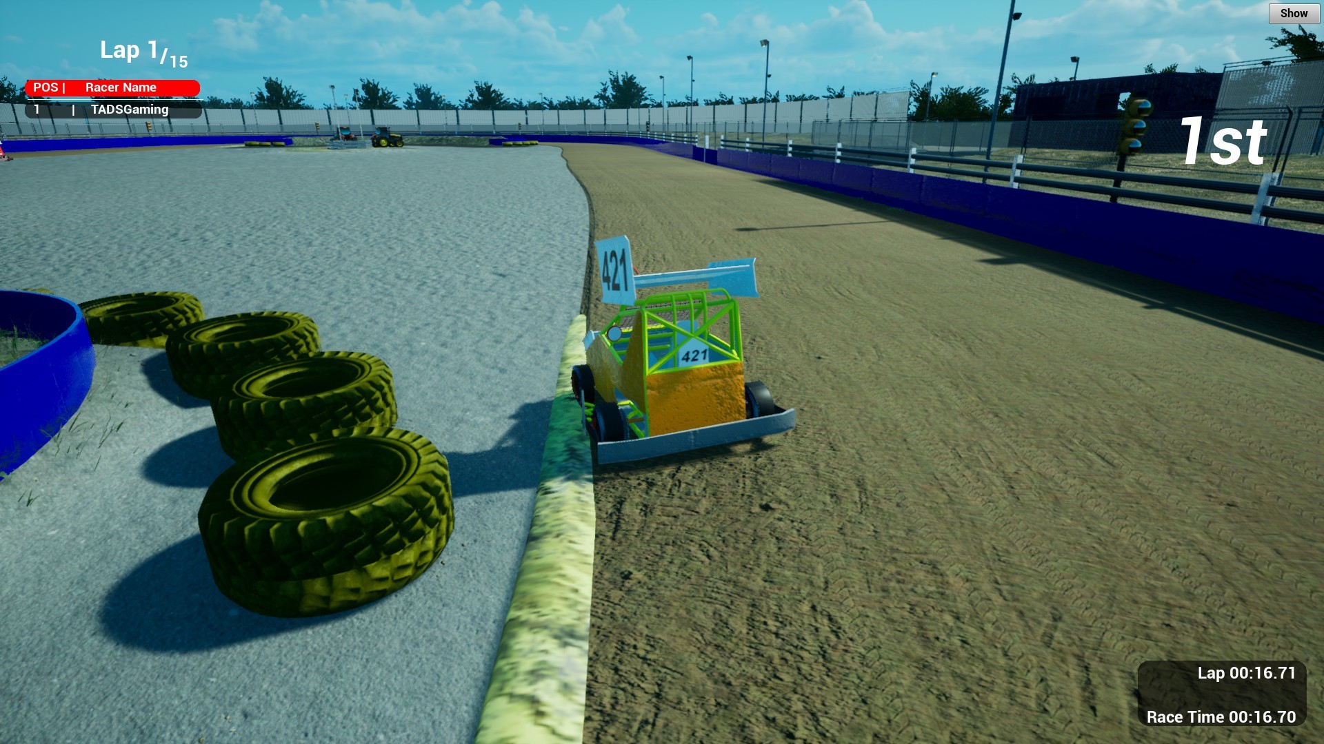 Скриншот из игры Oval Racer Series - Stoxkarts - 9