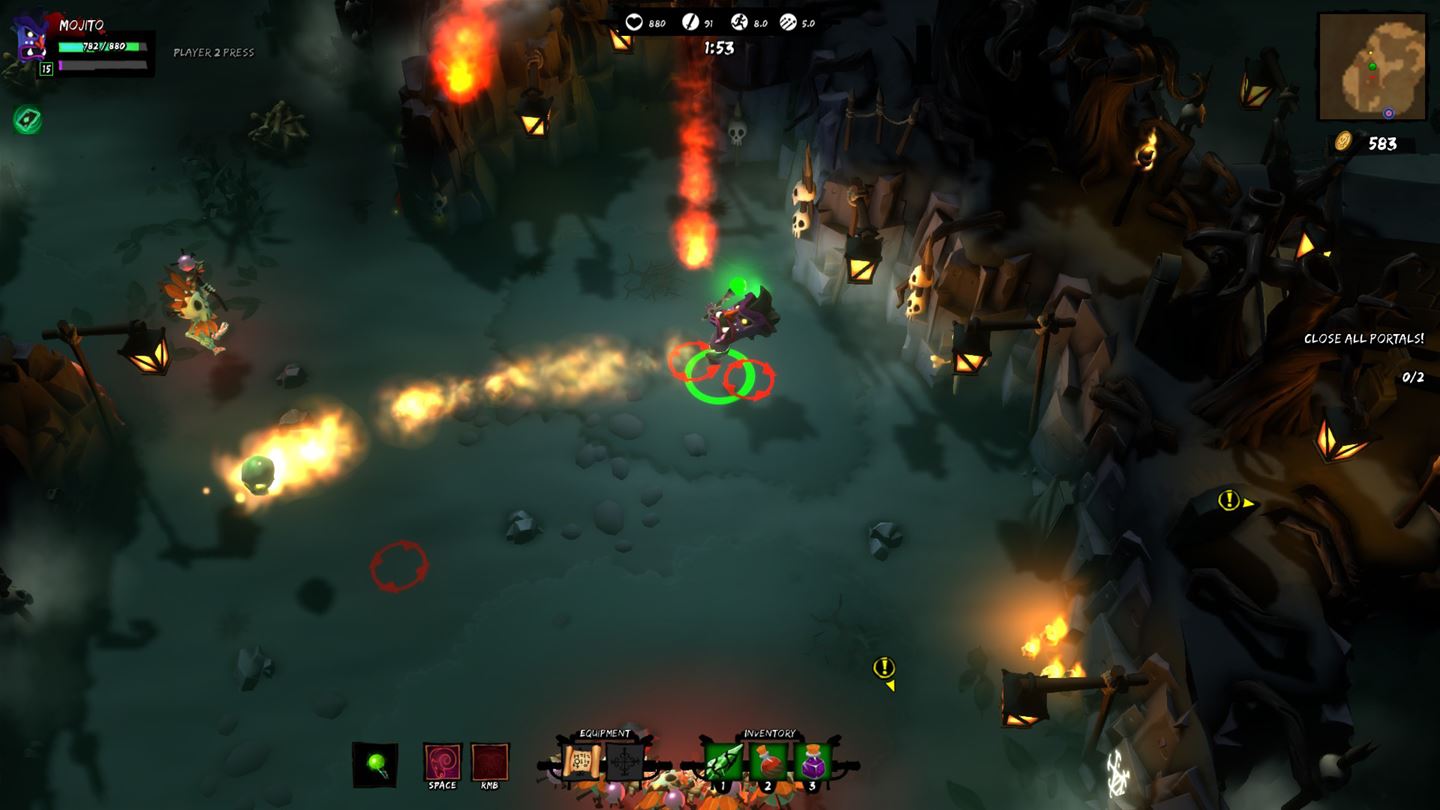 Скриншот из игры Full Mojo Rampage - 6