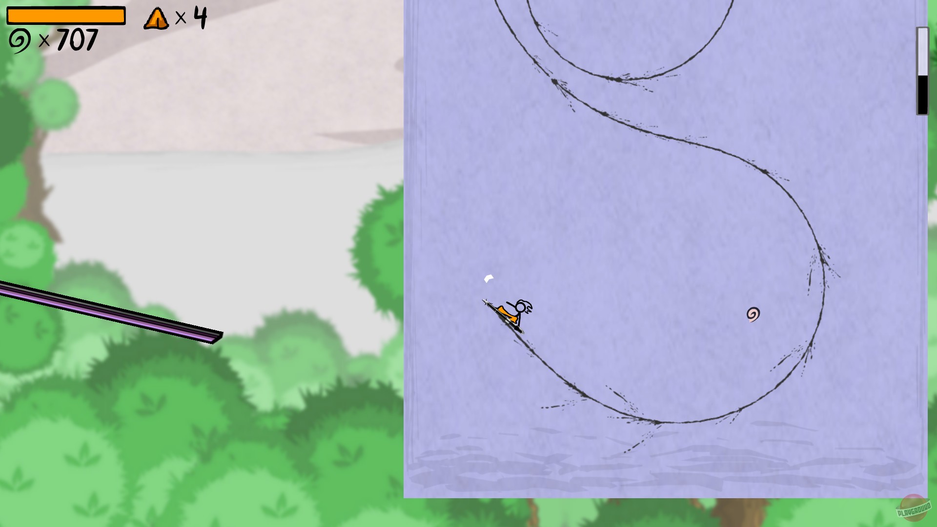 Скриншот из игры The Fancy Pants Adventures - 33