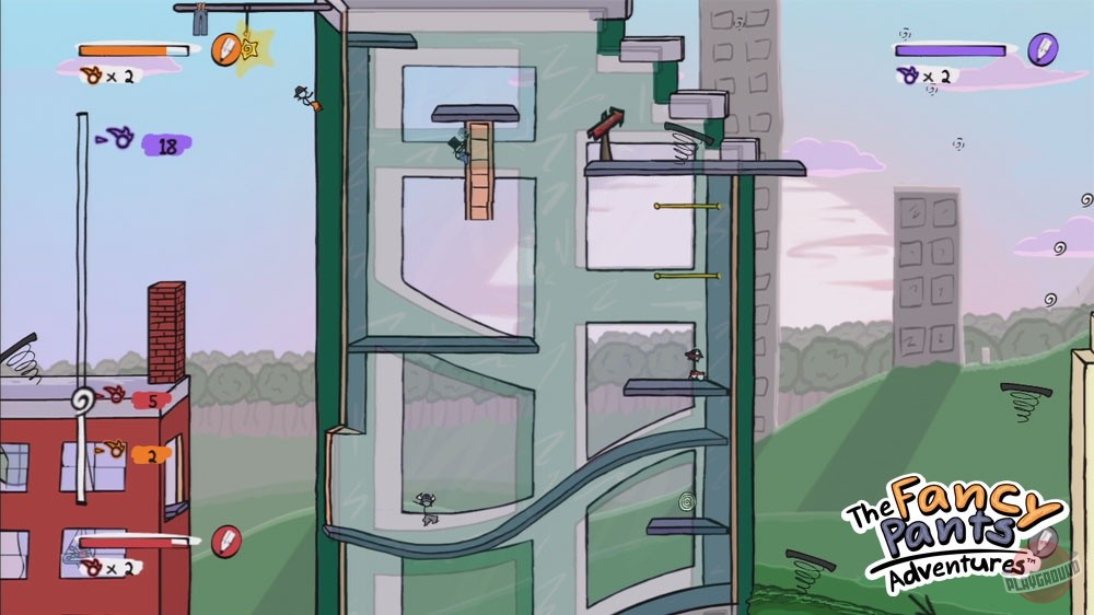 Скриншот из игры The Fancy Pants Adventures - 34