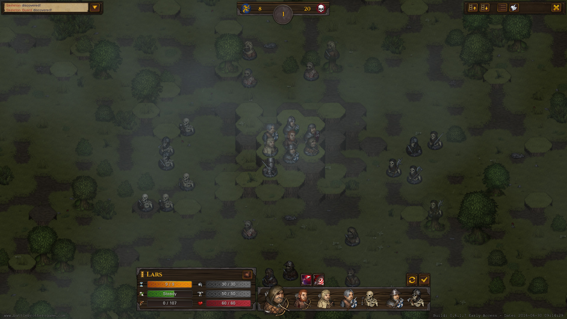 Скриншот из игры Battle Brothers - 7