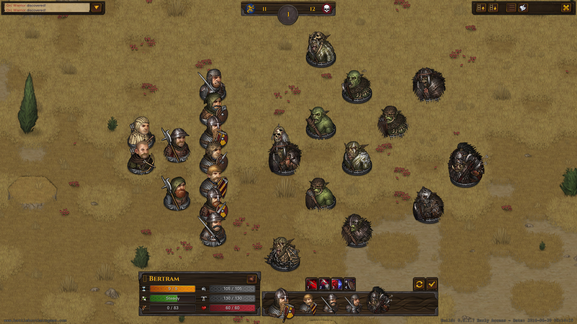 Скриншот из игры Battle Brothers - 36