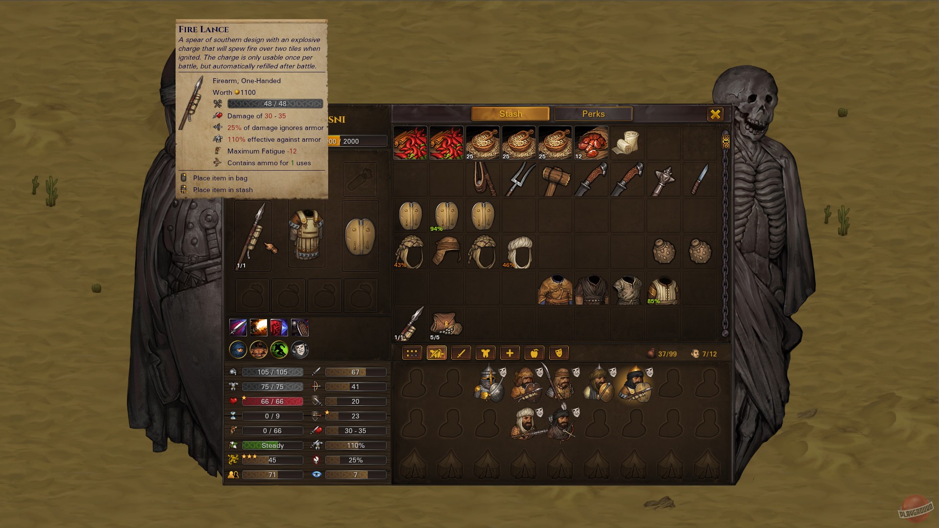 Скриншот из игры Battle Brothers - 59