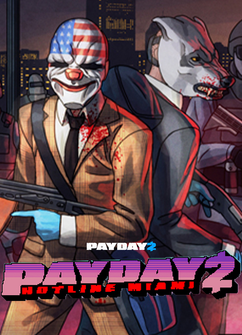 Обложка игры Payday 2: Hotline Miami
