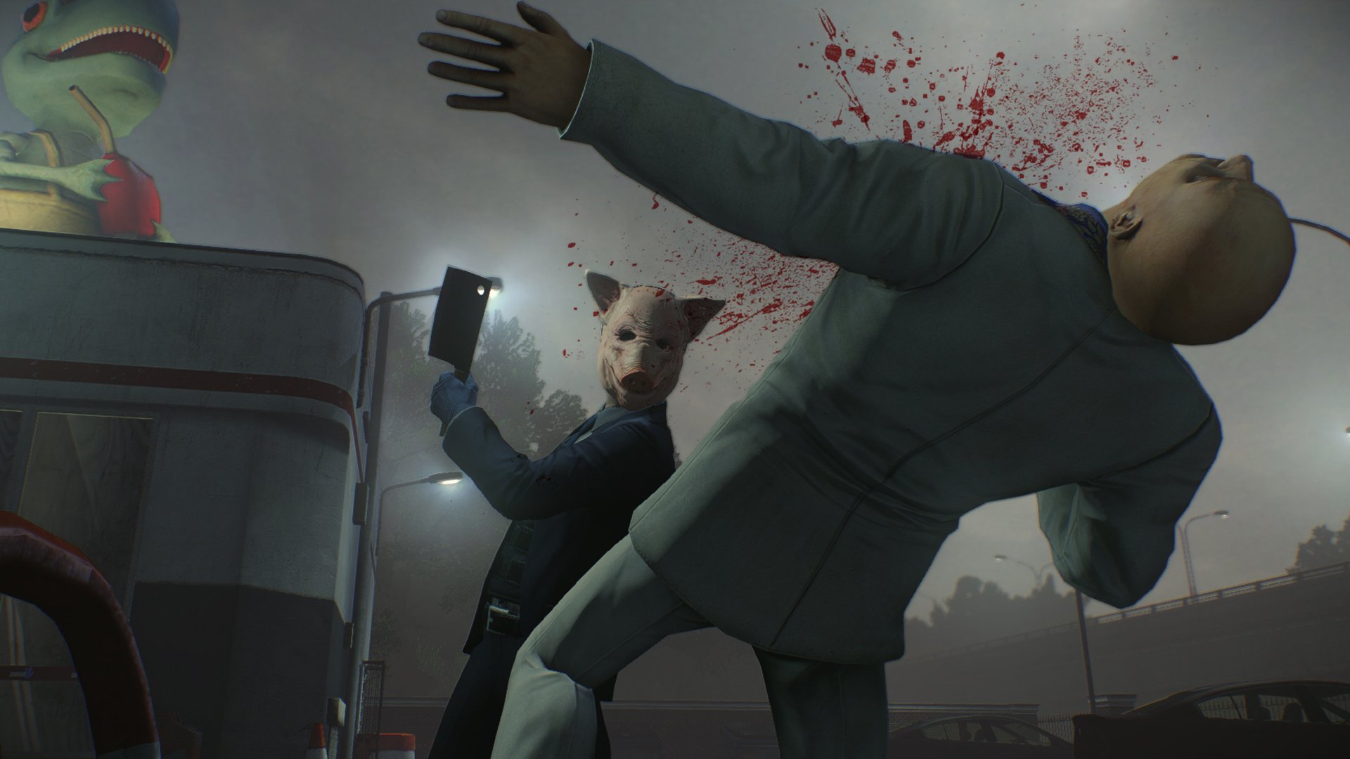 Скриншот из игры Payday 2: Hotline Miami - 6