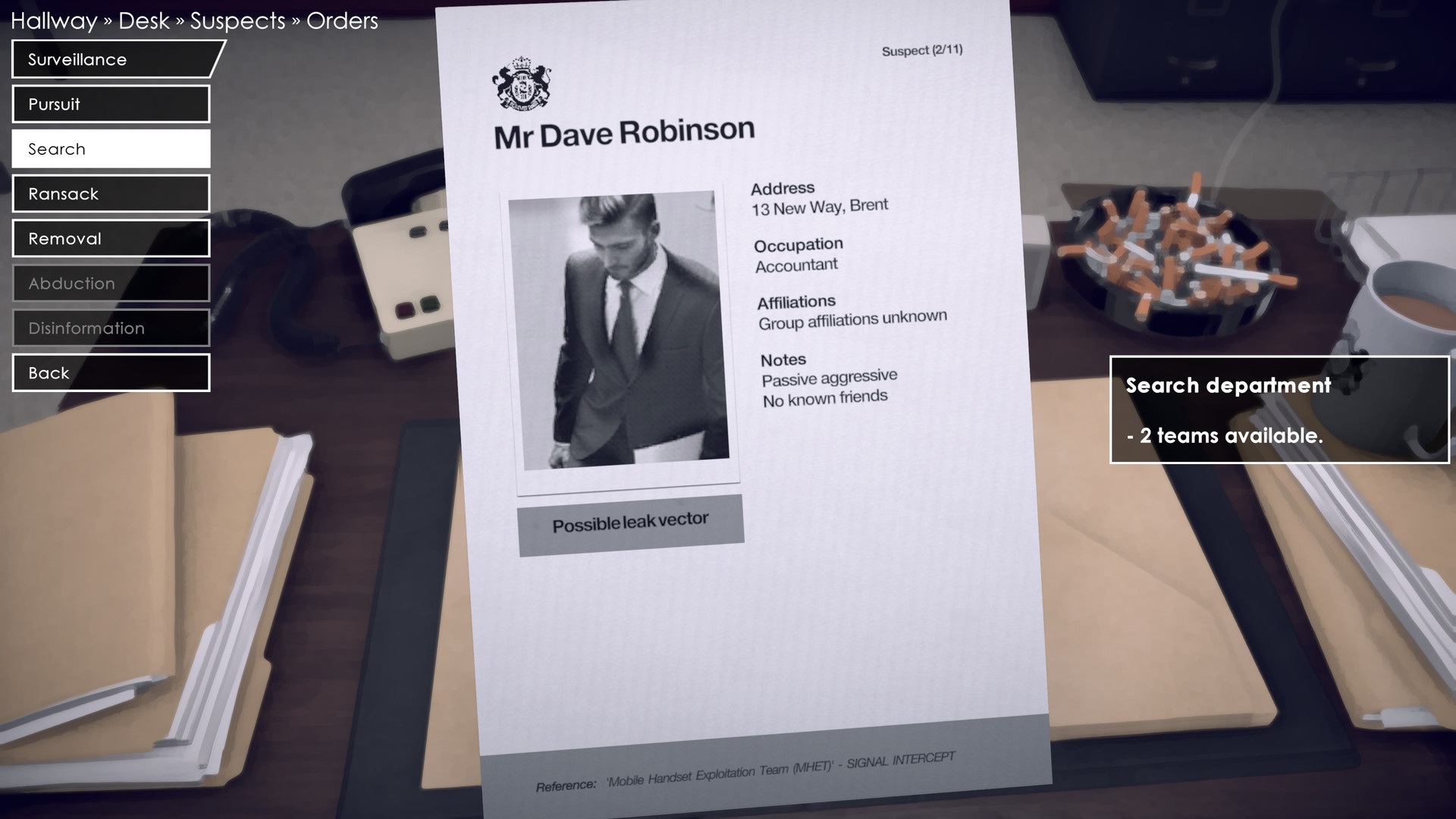 Скриншот из игры Floor 13: Deep State - 1