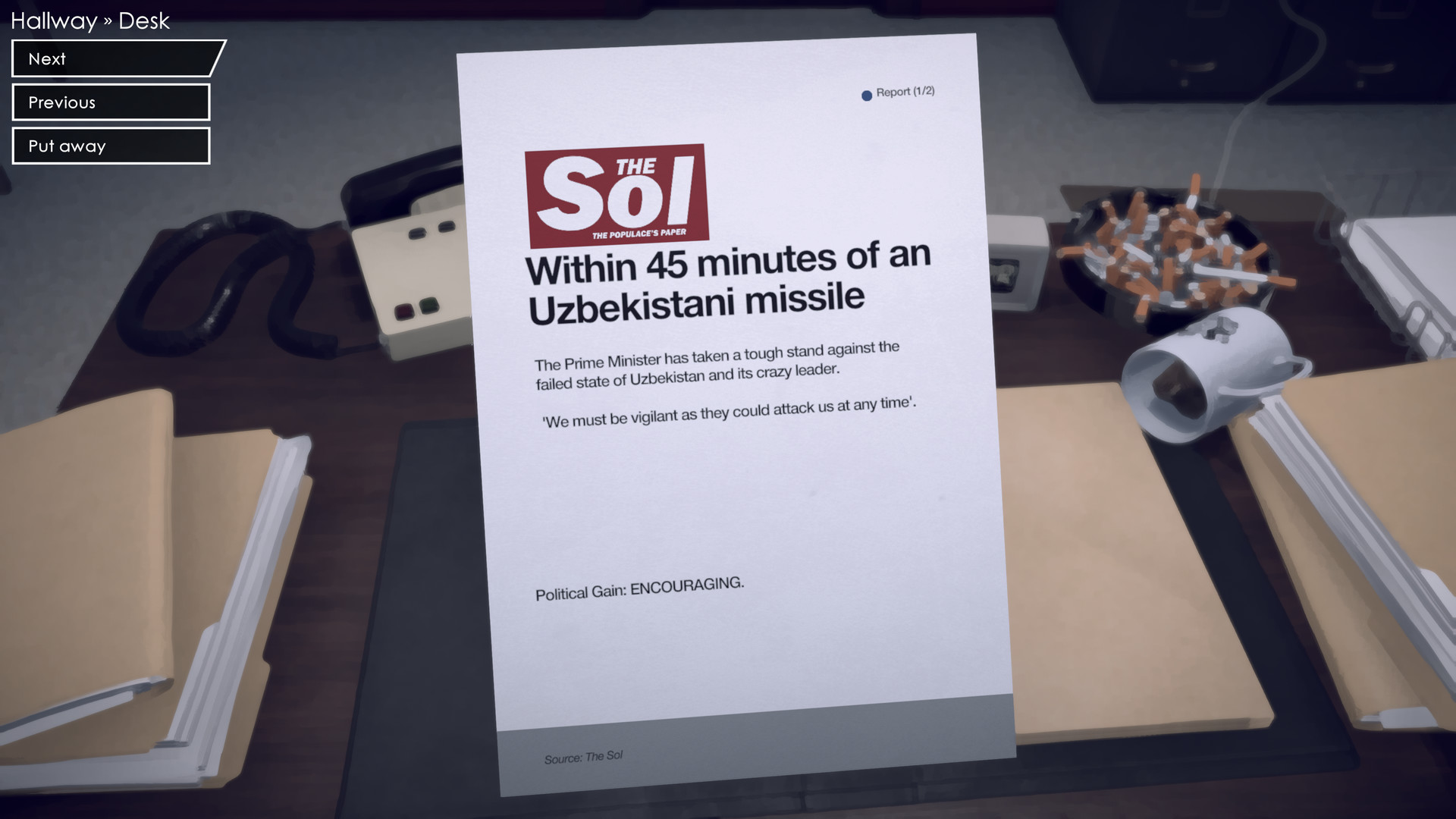 Скриншот из игры Floor 13: Deep State - 5