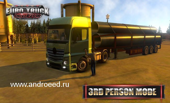 Скриншот из игры Euro Truck Driver 2018 - 1