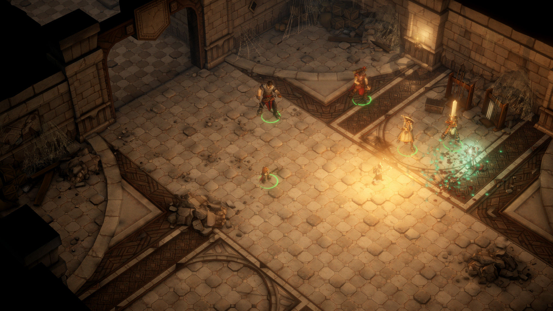 Скриншот из игры Pathfinder: Kingmaker — Beneath the Stolen Lands - 1