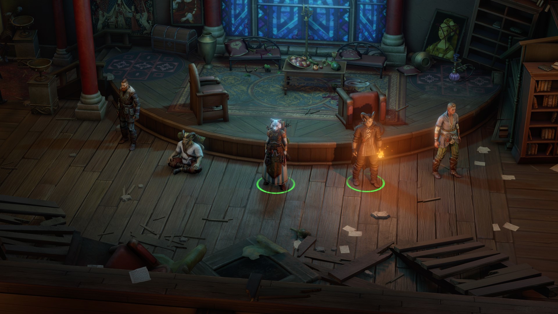 Скриншот из игры Pathfinder: Wrath of the Righteous - Through the Ashes - 6