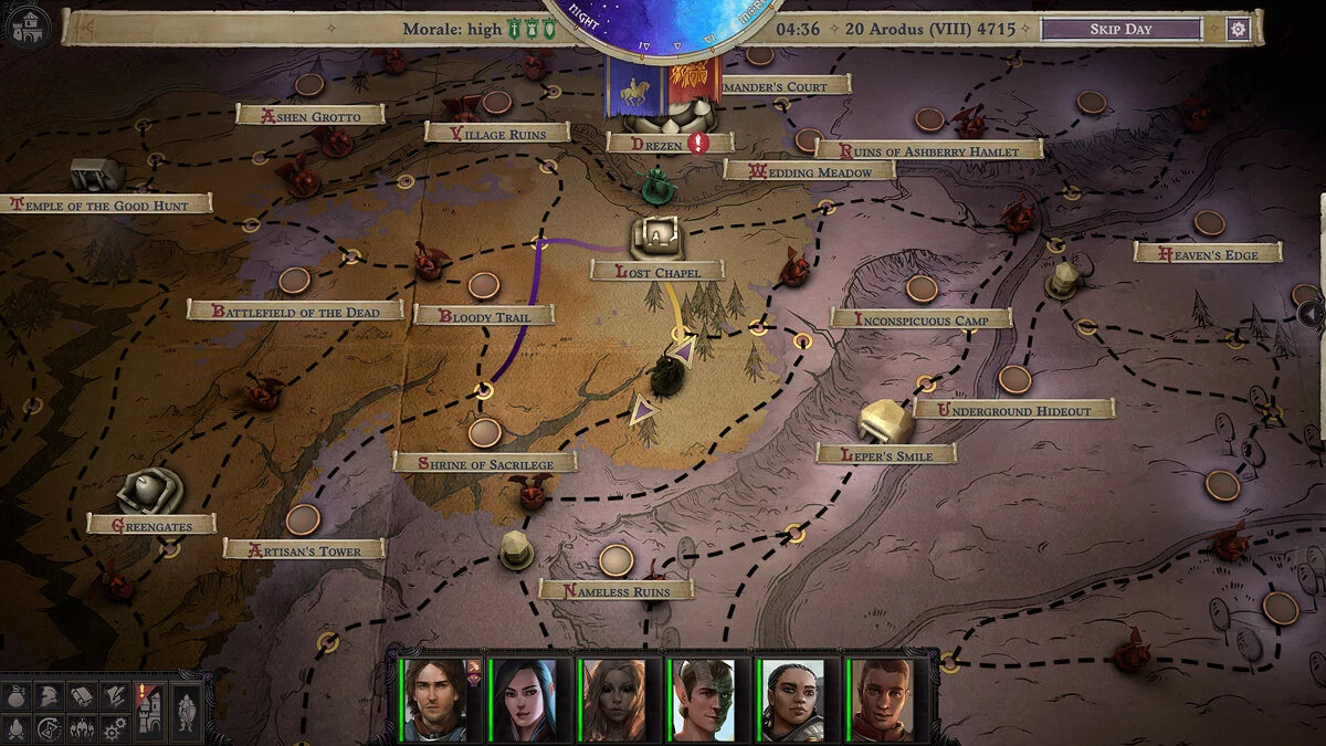 Скриншот из игры Pathfinder: Wrath of the Righteous - 50