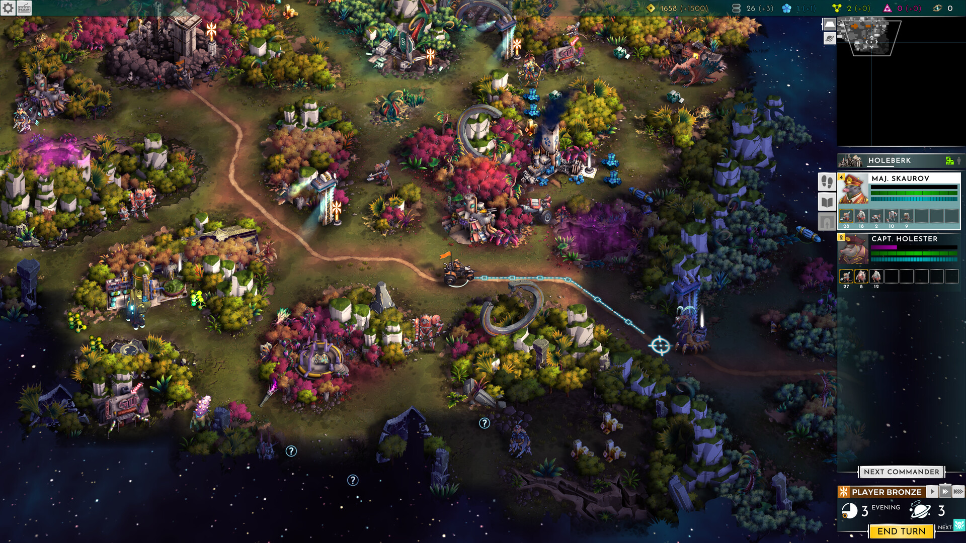 Скриншот из игры Heroes of Science and Fiction - 9