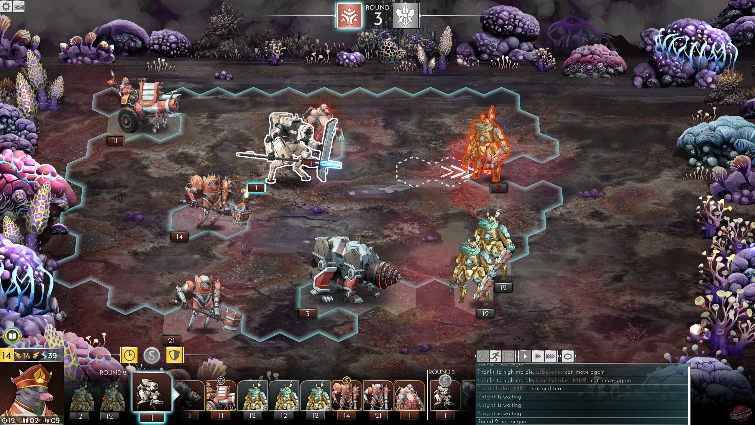 Скриншот из игры Heroes of Science and Fiction - 2