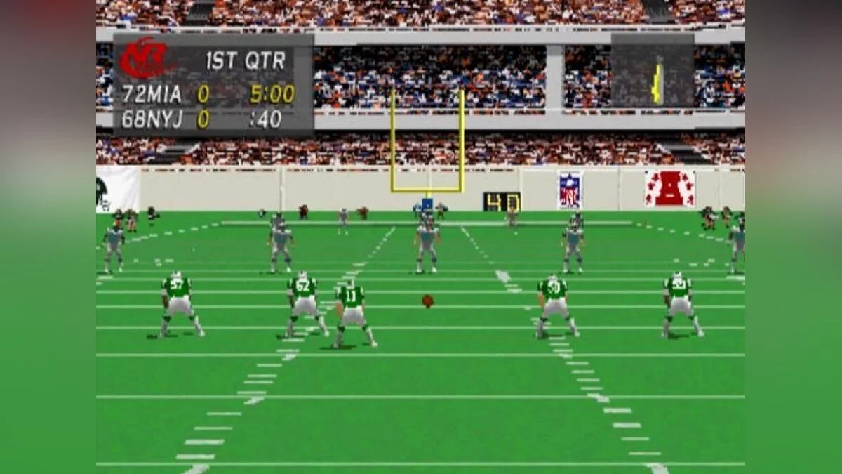Скриншот из игры Jimmy Johnson's VR Football '98 - 5
