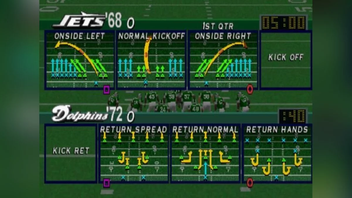 Скриншот из игры Jimmy Johnson's VR Football '98 - 4