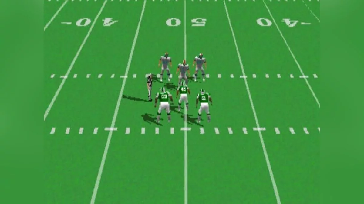 Скриншот из игры Jimmy Johnson's VR Football '98 - 1