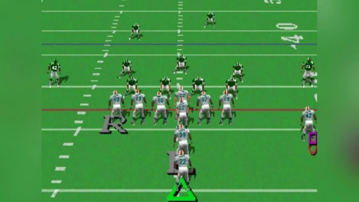 Скриншот из игры Jimmy Johnson's VR Football '98 - 2