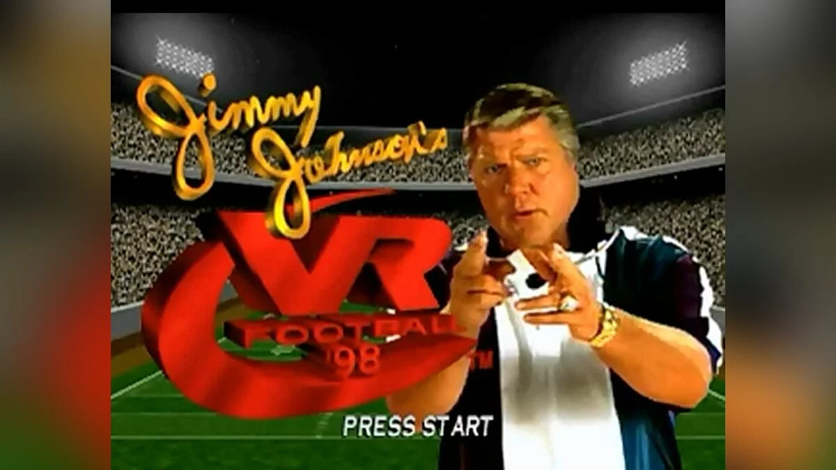 Скриншот из игры Jimmy Johnson's VR Football '98 - 3